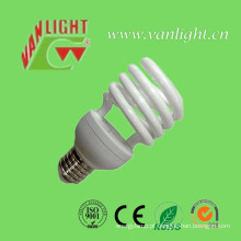 Meia espiral T2-13W CFL lâmpada, lâmpada de poupança de energia